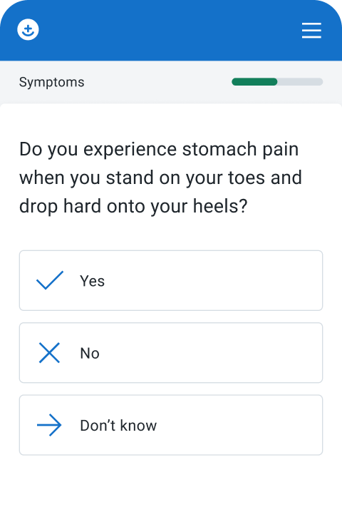screenshot - answer medical questions